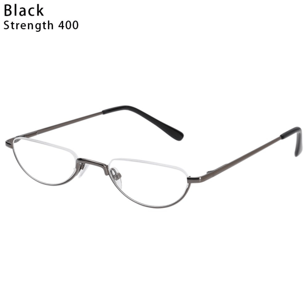 Läsglasögon Glasögon Synvård BLACK STRENGTH 400 - Perfet