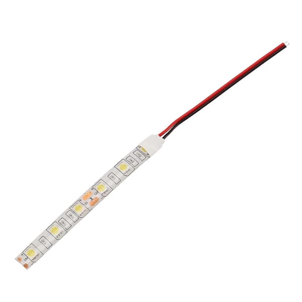 10 stk. 10 cm vanntette hvite 5050 LED-stripelys DC 12V campingvogn båt bil - Perfekt