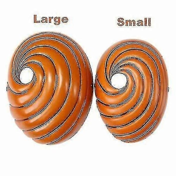 Cosplay Anime Akatsuki Tobi Uchiha Obito Madara Julefestmaske Rekvisit Latex-Perfekt M