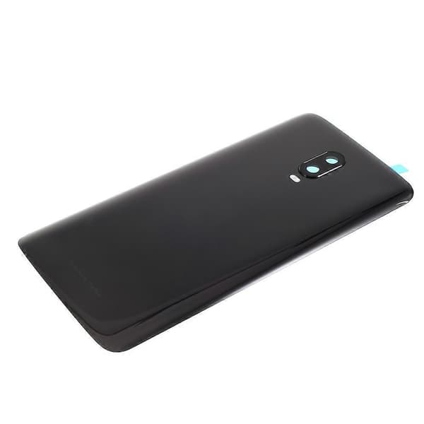 OEM Batterideksel Kompatibelt med OnePlus 6T - Jet Black - Perfekt Matte Black