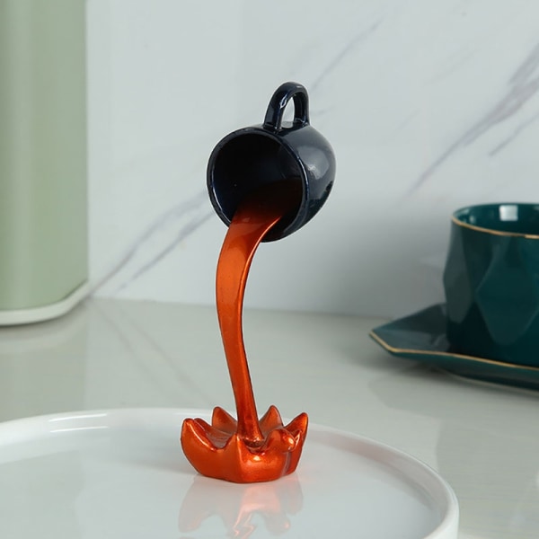 Kreativ flytende kopp skulptur skjenking flytende kaffekopp 3D - Perfet Coffee