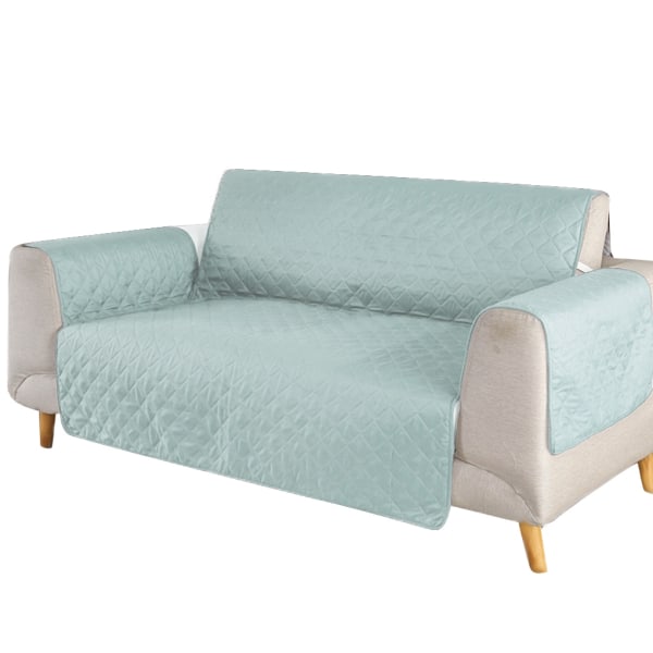 Quiltet Vandtæt Sofa Slip Cover Anti Slip Pet Furniture Sofa - Perfet Light green 53*190cm