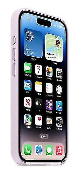 Silikonskal Kompatibelt med Iphone 14pro-Perfekt Lilac