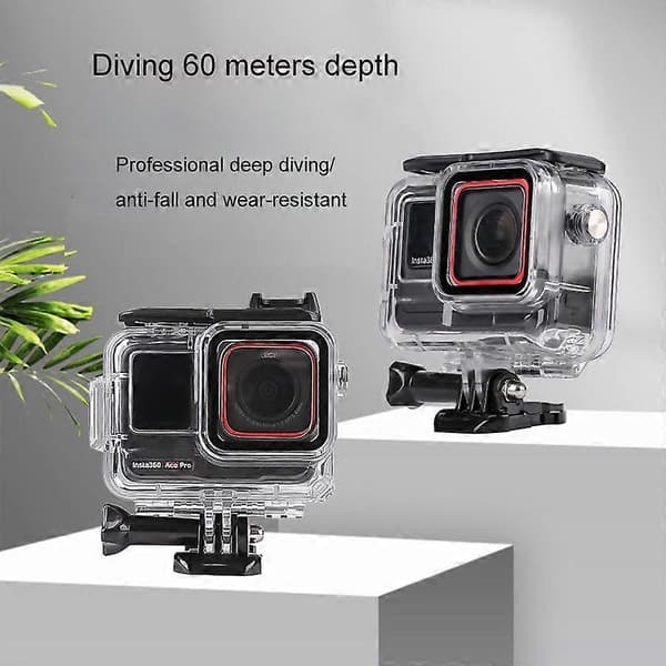 60m Undervattens Vattentätt Hus-Perfet For Insta360 Ace Pro