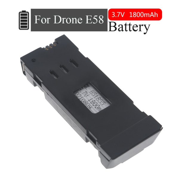 3,7V 1800mAh litiumbatteri for hver E58 L800 JY019 S168 X Pro RC Quadcopter - Perfet 1800 mA