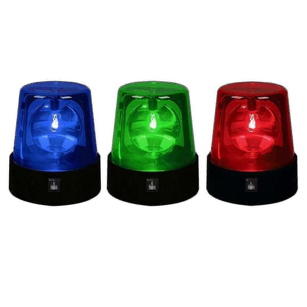 Industrielle LED roterende strobe advarselslys til nødsituationer - Perfekt Red