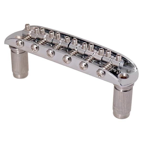 Gitar Sadel Bro Sink Legering Kompatibel med Jazzmaster, Sølv-Perfekt
