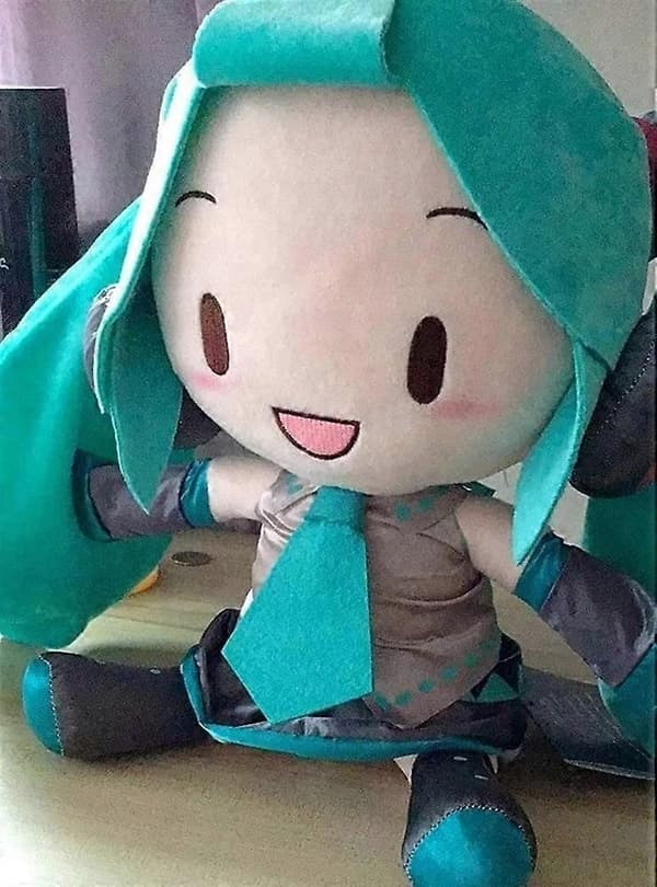 Mjukdjur 30cm Hatsune Miku Plyschdocka-Perfet