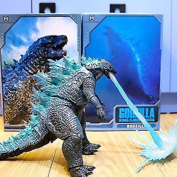 Godzilla model, monster dinosaur legetøj, mindegave - perfekt