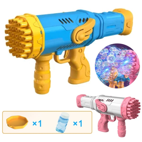 Bedste gave til en julefest med lyst boble flydende legetøj - Perfet Blue gold