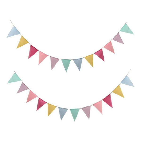 2st Vimpel Garland Banner Utomhusdekoration för bröllopsfest - Perfet