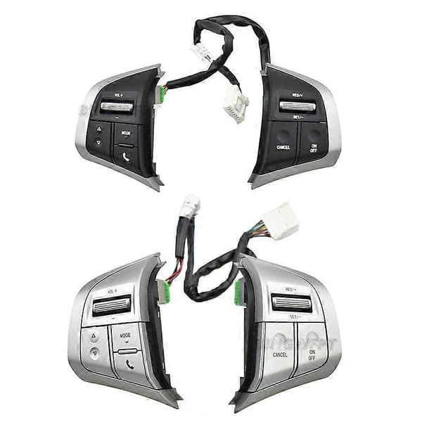Ljudvolym Rattknapp Multifunktion Musik Media Telefon Kontrollknappar Kompatibla med Isuzu D-Max 2015 2016 2017 2018 DMAX-Perfet right-wire
