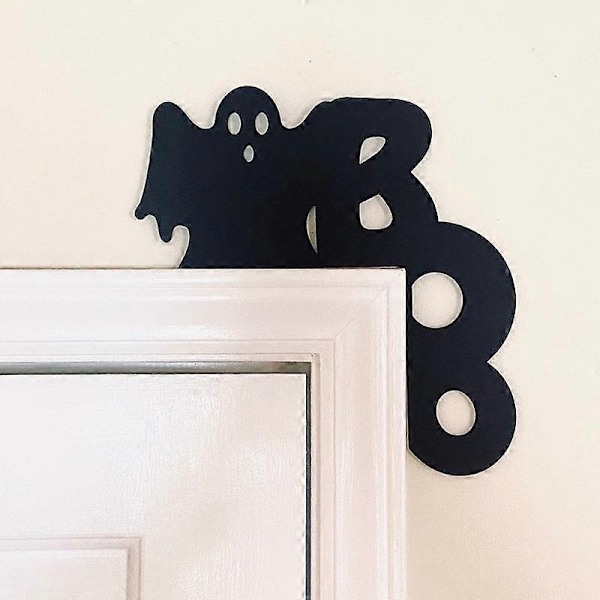 Nyaste Metall Söta Katt Dörr Toppar: Perfekt för Halloween Dörr Dekoration Ramhörn Ghost