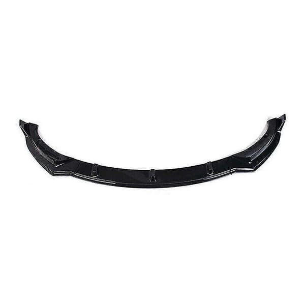 Blank Sort Front Bumper Spoiler Cover Kompatibel med 2017 2018 2019-22 Tesla Model 3-Perfekt
