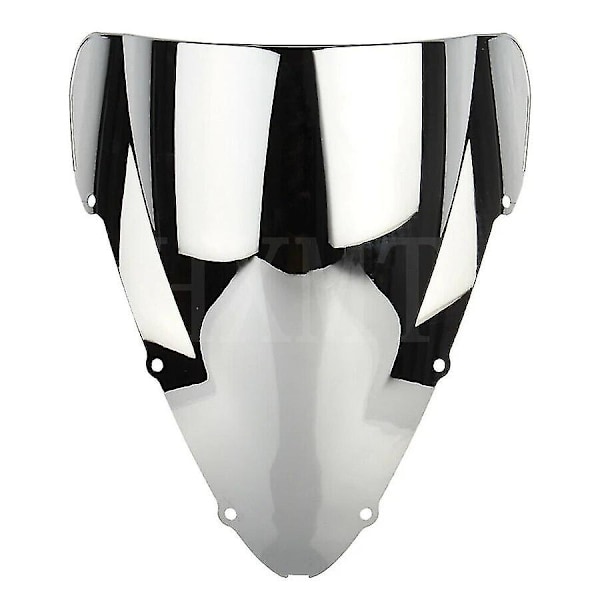 Passer til Honda CBR 600 F4I CBR600 2001 2002 2003 2004 2005 2006 2007 Vindskærm Dobbelt Boble CBRF4I CBR600F4I - Perfekt silver
