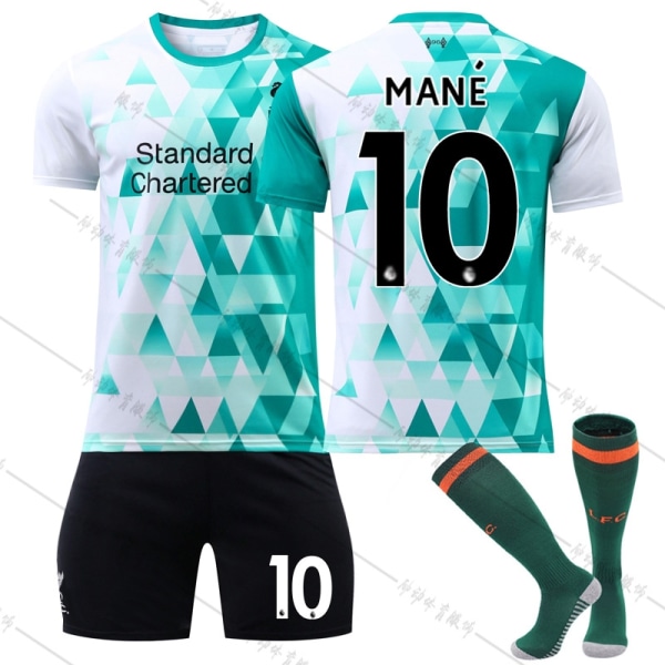 Barn / voksen 22 23 World Cup Liverpool treningsskjortesett - Perfet MANE-10 #26