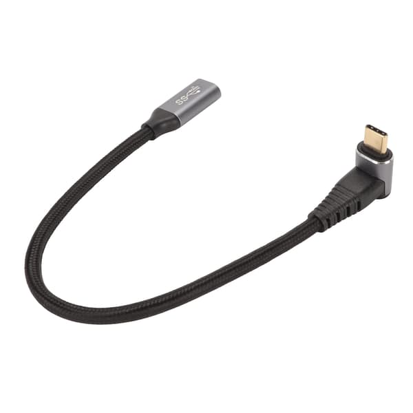USB-C 31 hane-till-hona datakabel, stöder PD 100W snabbladdning, 10Gbps överföringshastighet, stöder 4K 60Hz upplösning, lämplig för spelkonsoler som