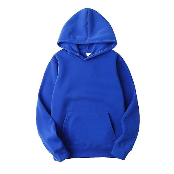 Dame Hættetrøjer Bomuld Sweatshirt-Perfet Blue XL