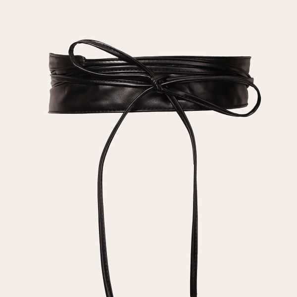 Belts, belts for women, soft ties, many colors to choose from Black