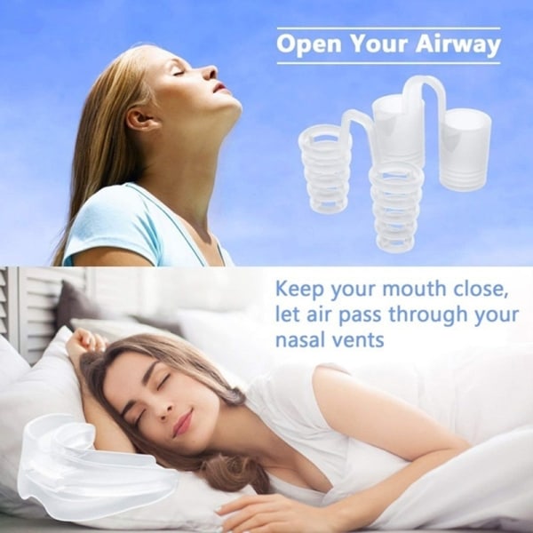 st/ set Snoring Solution Anti Snoring Devices - Perfet Clear