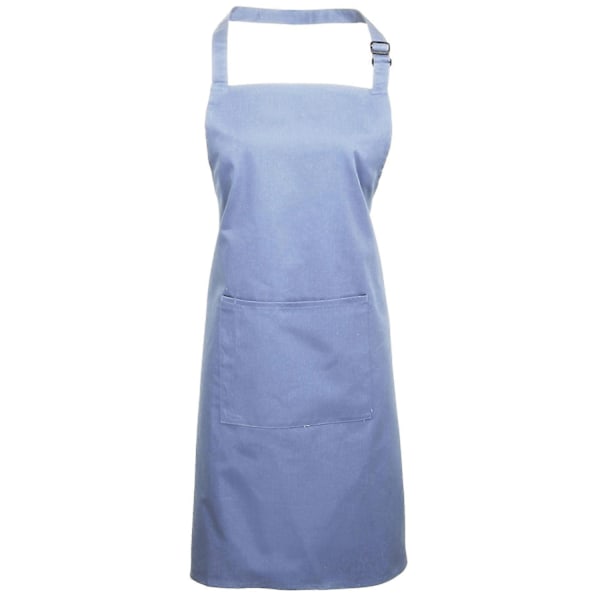 Premier Kvinners Fargerik Bib Forkle med Lommer/Overalls - Perfekt Mid Blue