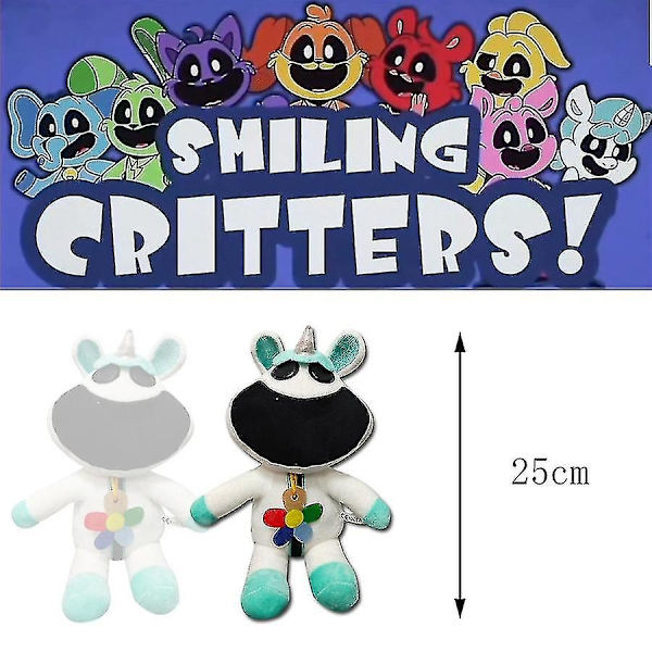 Poppy Playtime Huggy Wuggy Catnap Plys Smilende Critters Legetøj Dukke Børnegaver-Perfekt Crafty Corn 25cm