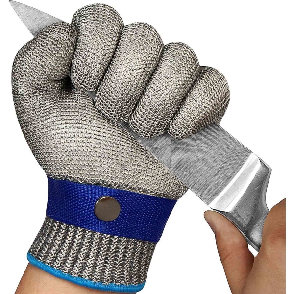 Skærefast handske Niveau 9 Skærehandske i rustfrit stål M - Perfet m