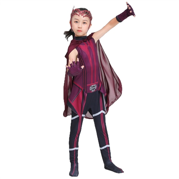Scarlet Witch Super Hero Halloween Cosplay Kostume - Perfet L