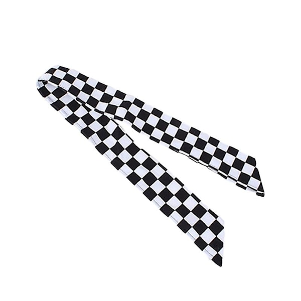 Kockhalsduk Näsduk Halsduk Hem Kök Restaurang Hotell Servitör Svett Handduk-Perfekt Black-white Plaid