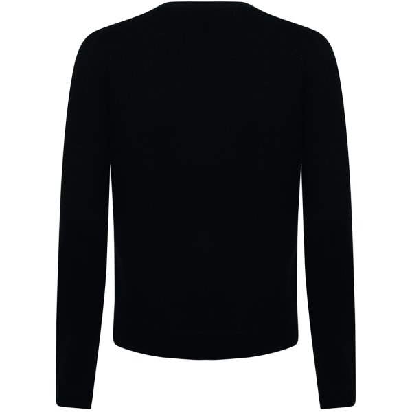 Henbury dam/dam cardigan med v-ringad svart - Perfet Black XS