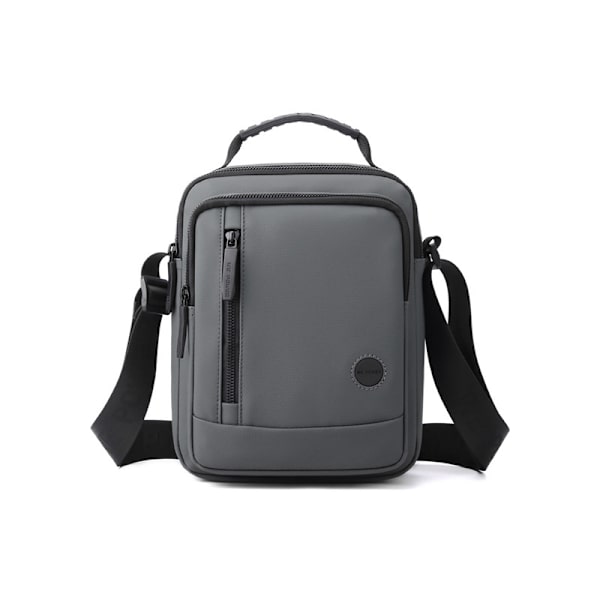 Lille kanvas crossbody taske til mænd, lille skulder - perfekt green