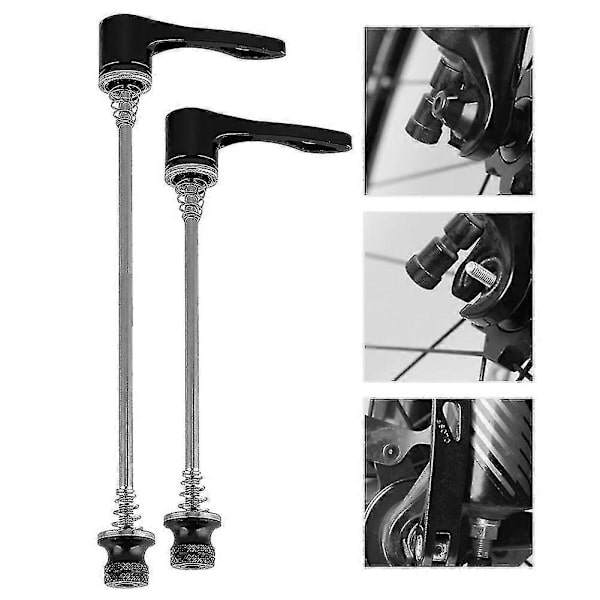 MTB Landeveissykler Hurtigutløsning Spindlaksler 157MM 197MM Svart - 1 Par-Perfet