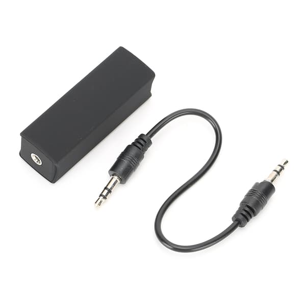 Jordningsslinga brusisolatorfilter för hemmastereo bilstereosystem (35 mm/0,1 tum kabel)