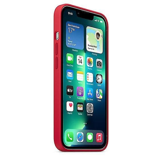 Silikonskal Kompatibelt med Iphone 13 Pro 13pro-Perfet Red