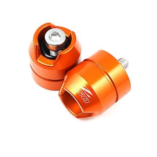 2022 Motorsykkel Tilbehør Styrehette End Plugs & Styregrep for KAWASAKI Z750 Z 750 z750 2002-2012 2011-Perfekt HGC Orange