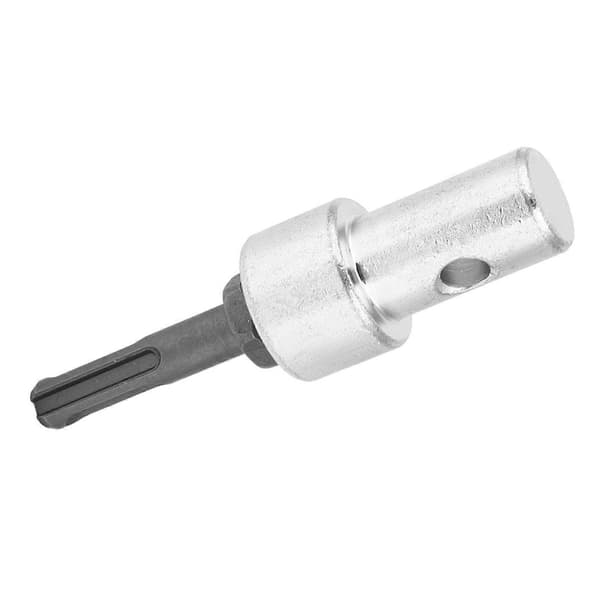 Rund skaft jordborr elektrisk borr adapter - 2 grop 2 spår - Perfekt