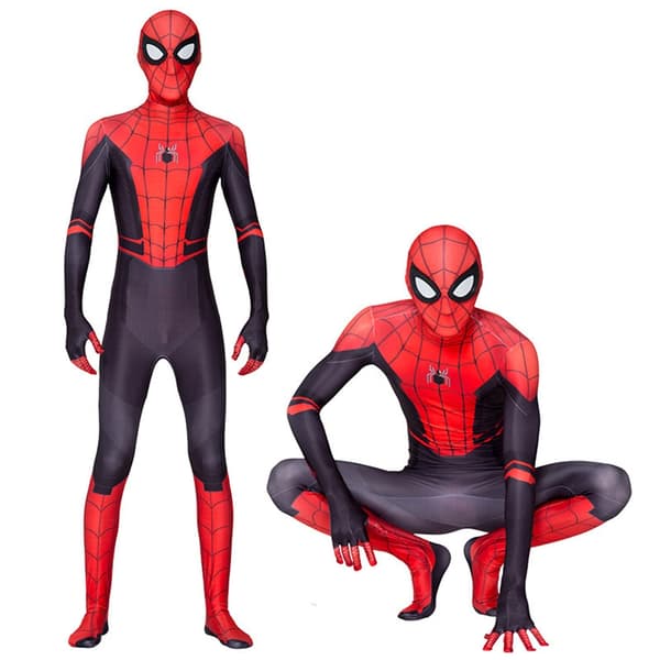 Spiderman Jumpsuit til Voksne Mænd og Kvinder til Halloween-fest - Perfekt 170cm
