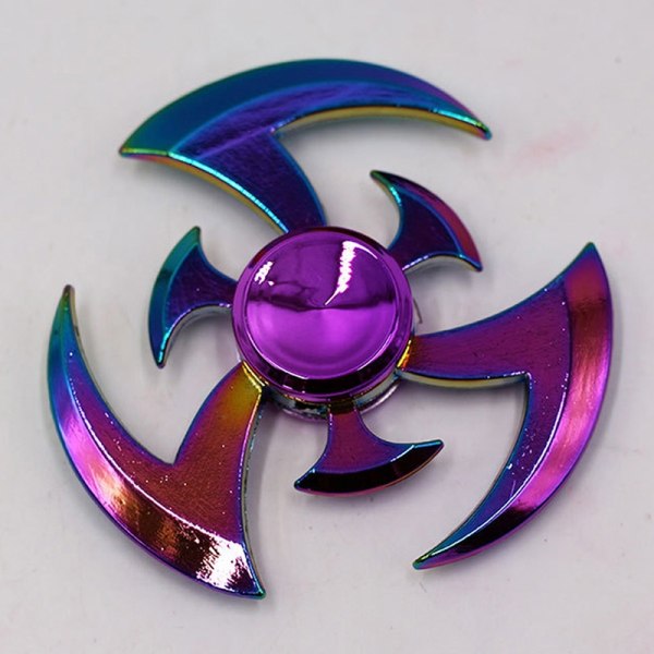 Rainbow Metal Finger Spinner R118 Stock Spinner Toy Adult Toy - Perfet I