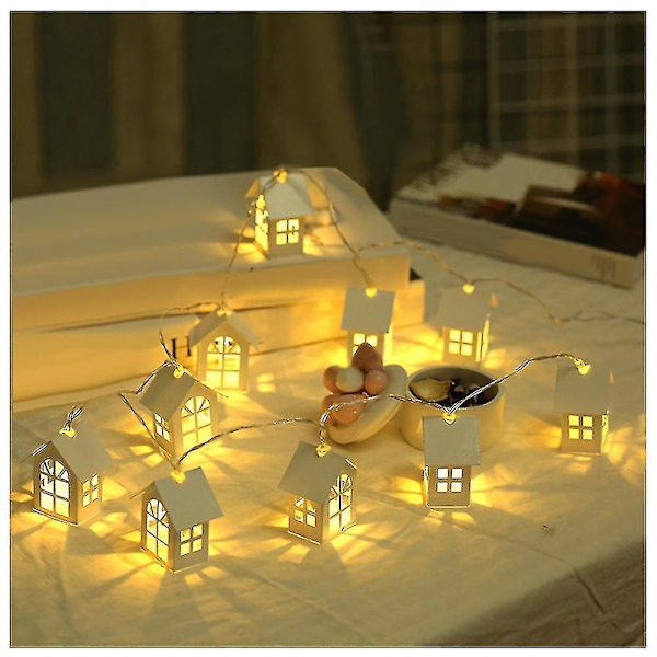 Jul Led String Lights House Shape Powered Festival Home Decor | Fruugo Au - Perfet