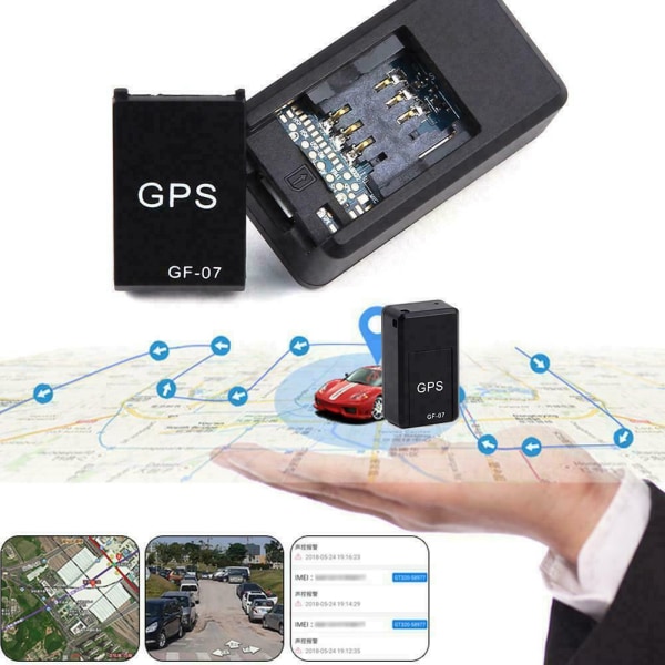 Modell Mini Sanntids GPS Tracker Full dekning For kjøretøy Bil Barn Eldre Hunder og motorsykler Magnetisk Liten - Perfet