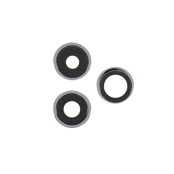 Kompatibel med iPhone 13 Pro/13 Pro Max 1 Set Bakre Kamera Lins Ring Skydd med Glaslins (utan Logotyp)-Perfet Blue