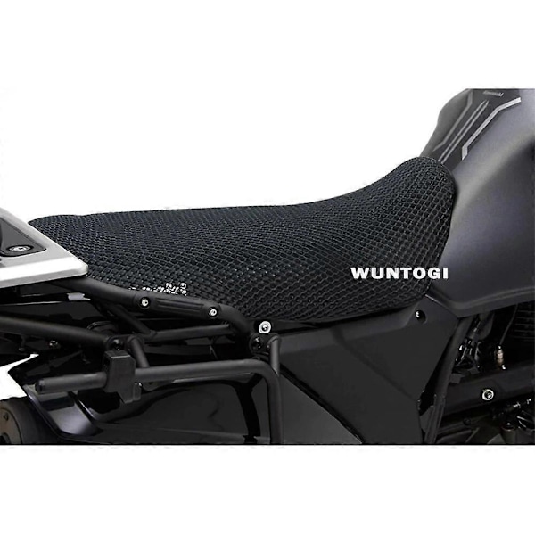 2024 Hetaste KLR 650 Tillbehör Motorcykel 3D Bikaka Passar Kawasaki KLR650 2021 2022 2023 Skyddande Sätesöverdrag Nät Perfekt