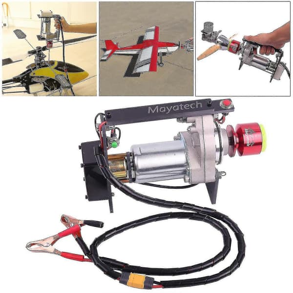 RC Motorstarter Kompatibel med Mayatech 10cc-80cc Benzinmotor Style A-Perfet XT60 small head starter