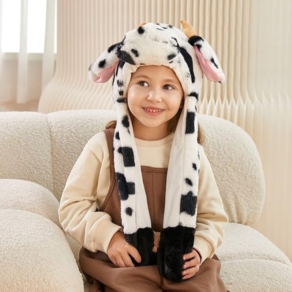 plysch djurhatt Öra Movable Jump Hats Funy Interacti - Perfet