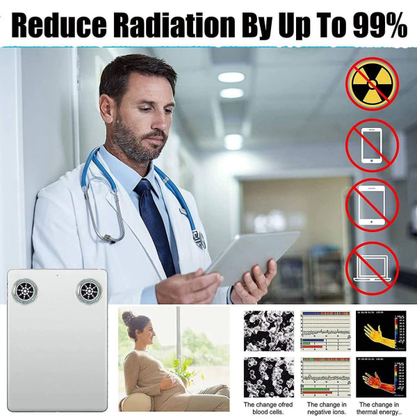 20st Emf-skyddsklistermärke Antistrålningsmobiltelefonklistermärke för telefon bärbar dator och alla elektroniska-Perfet