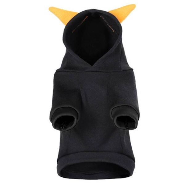 Halloween husdjurskläder Valp Hund Katt Fancy Dräkt Pumpa - Perfet Yellow XL