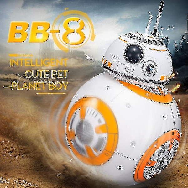 Star Wars Robot Bb-8, Smart Fjernstyret Legetøjsrobot - Perfekt