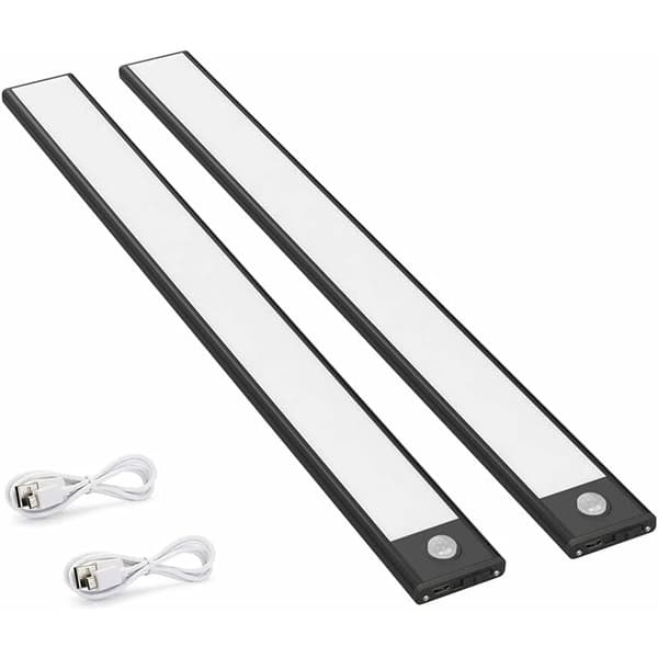 150LM LED Rörelsesensor Skåplampa Uppladdningsbart Batteri 30cm - Perfet
