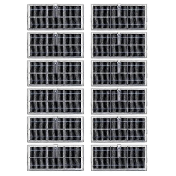 12 HEPA-filtre for Bot X40 /X40 Pro/X40 Ultra støvsuger - Vaskbare filterutskiftninger - Perfekt