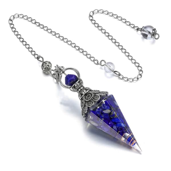Chakra Krystall Pendel Krystallpunkter Edelsten Heksagonal Reiki Healing - Perfekt